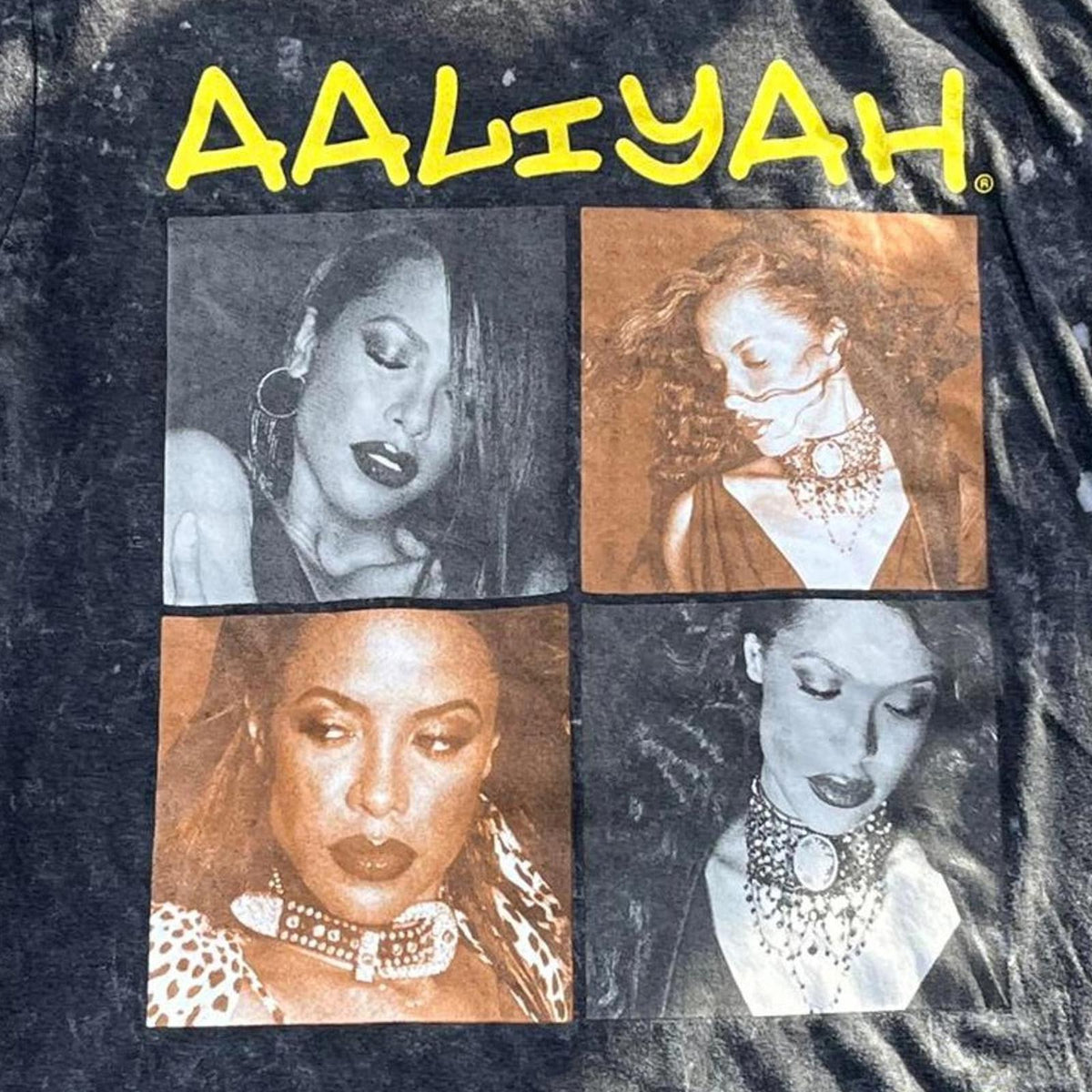 Aaliyah Preowned Large Longsleeve Tie Dye T-shirt