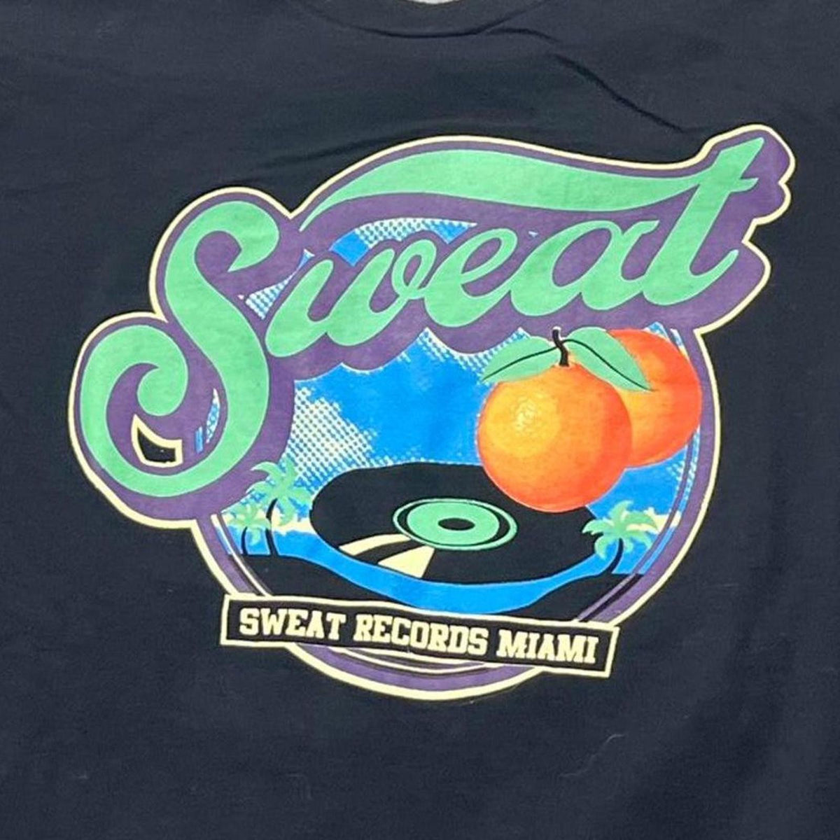 Sweat Records Miami Preowned Small T-shirt