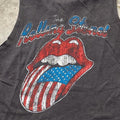 The Rolling Stones Preowned Small Cropped Tank Top T-shirt
