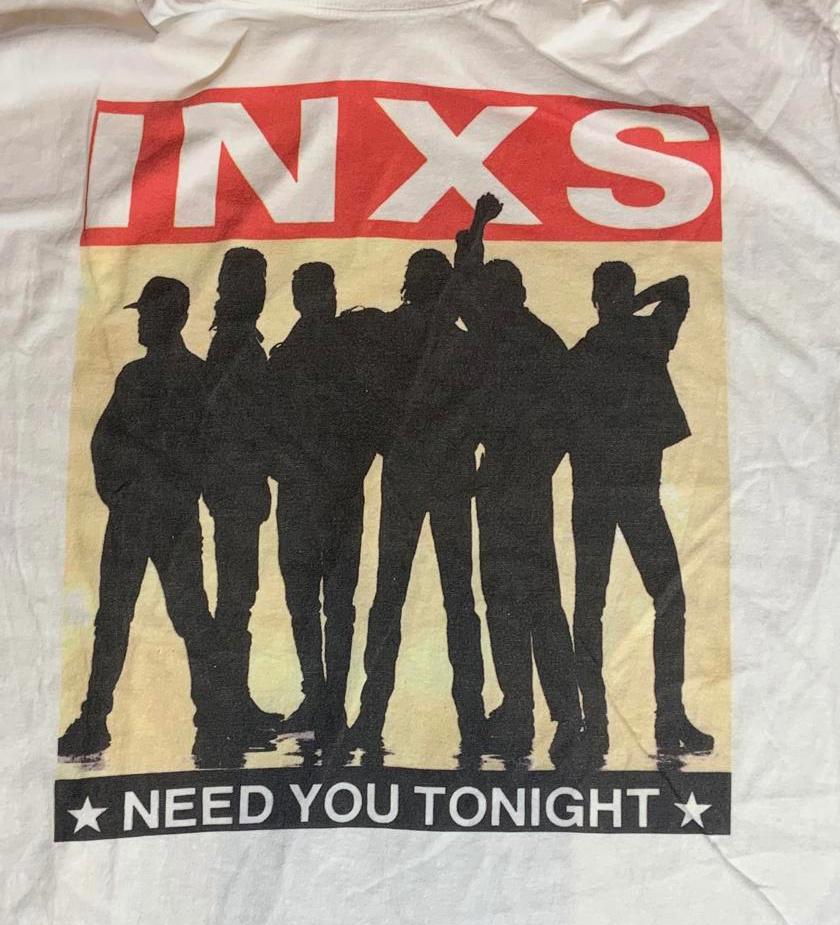 INXS PreOwned XL White Shirt