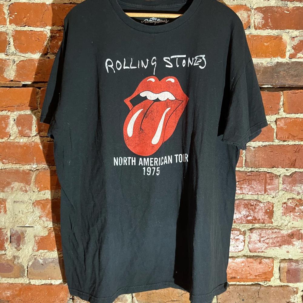 Rolling Stones xlarge black graphic vintage preowned tshirt