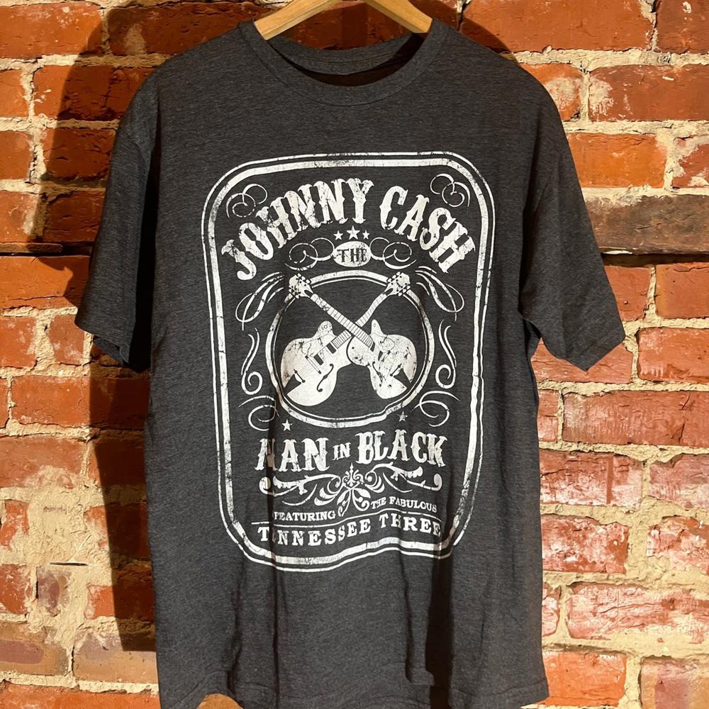 Johnny cash xlarge black graphic vintage preowned tshirt