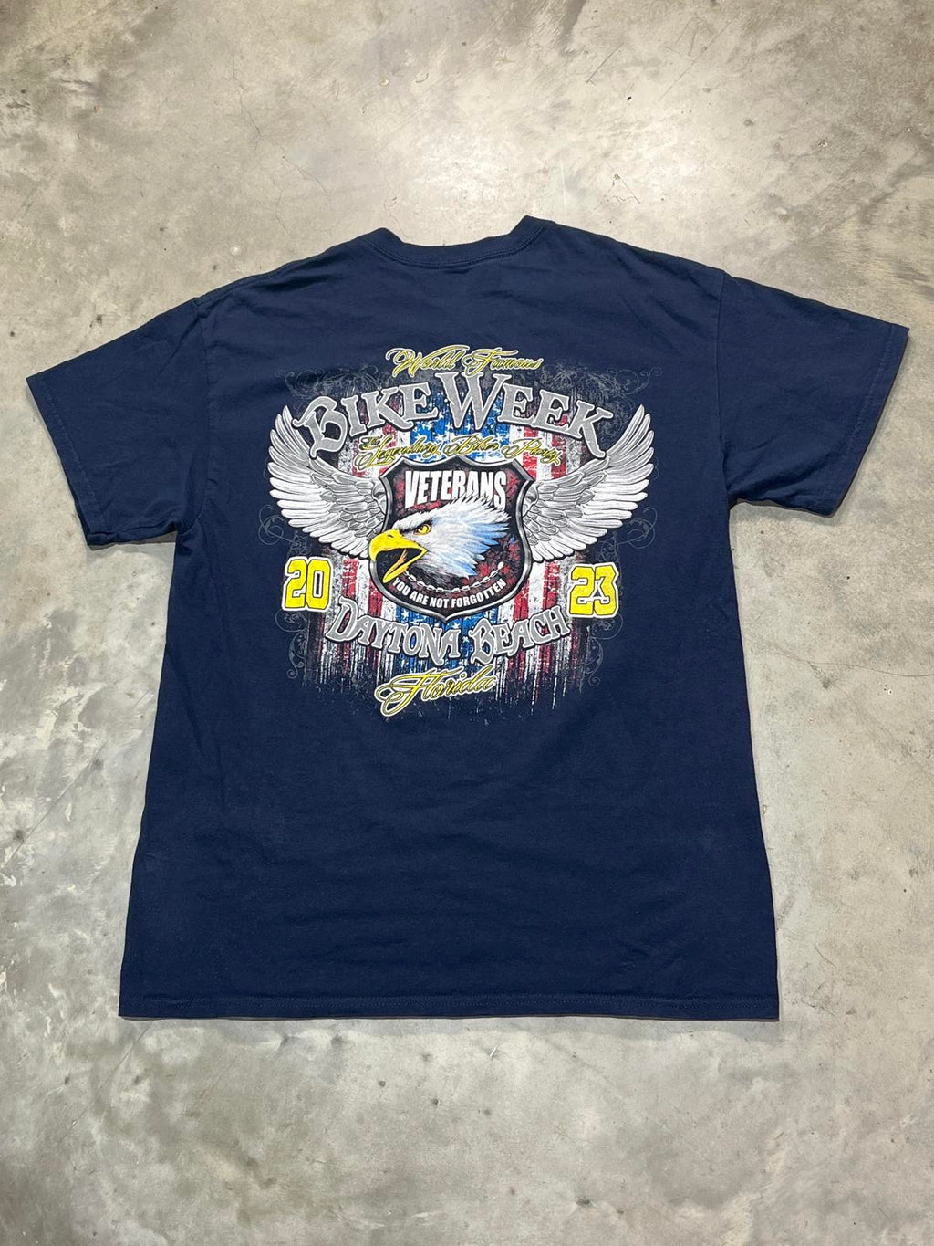2023 Daytona Beach Bike Week Preowned Large T-shirt