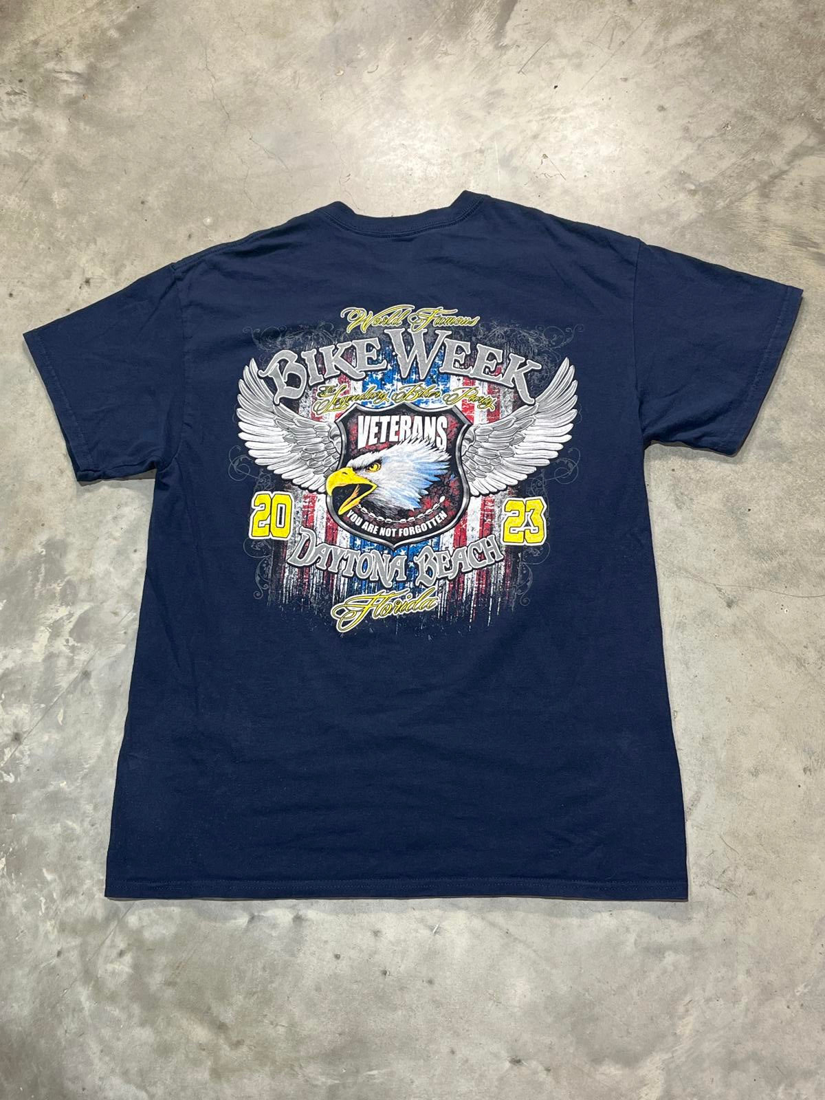 2023 Daytona Beach Bike Week Preowned Large T-shirt