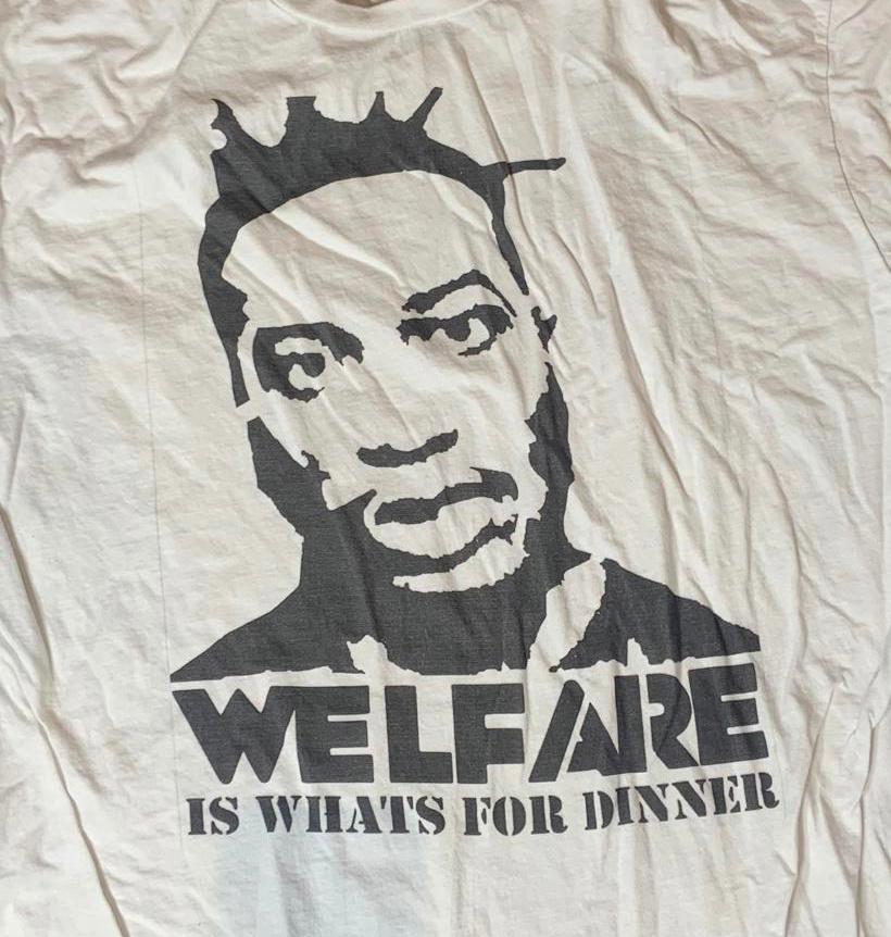 Welfare PreOwned XL White Shirt