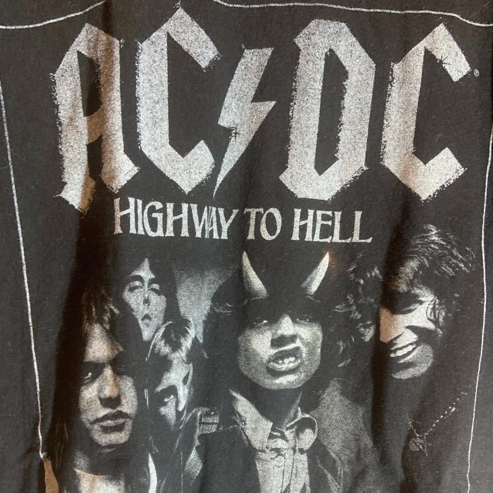 ACDC medium black graphic vintage T-shirt