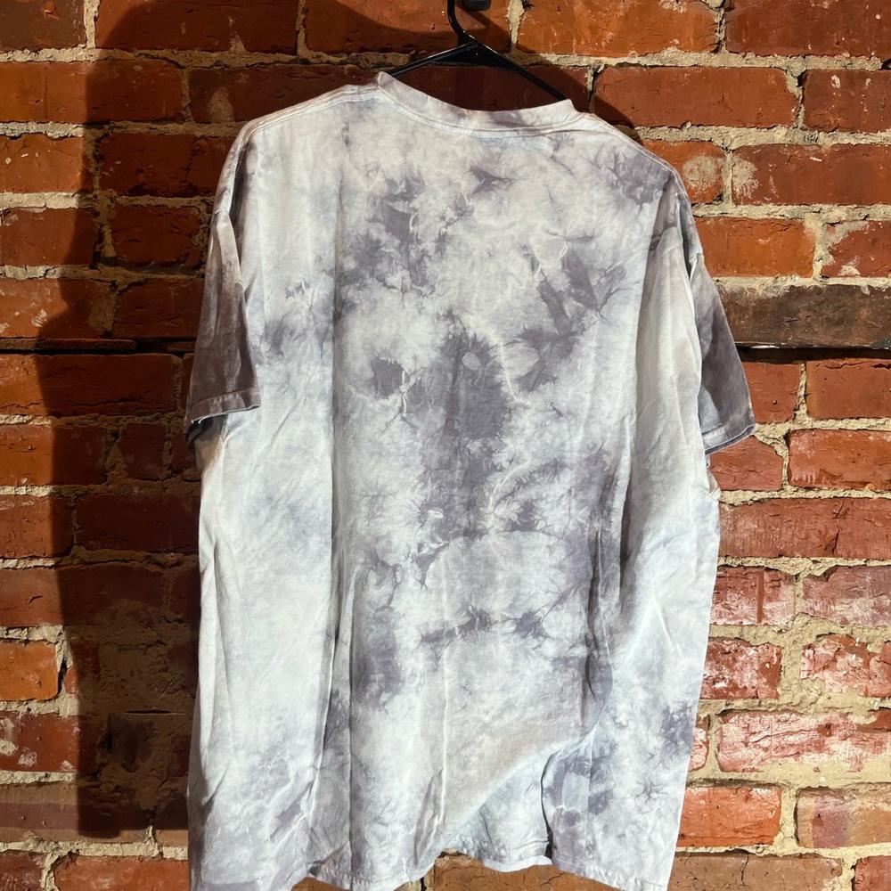 Led Zeppelin 2xlarge grey tie dye graphic vintage preowned tshirt