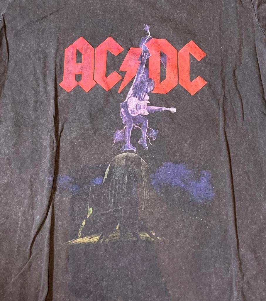 ACDC Preowned Medium Band T-shirt