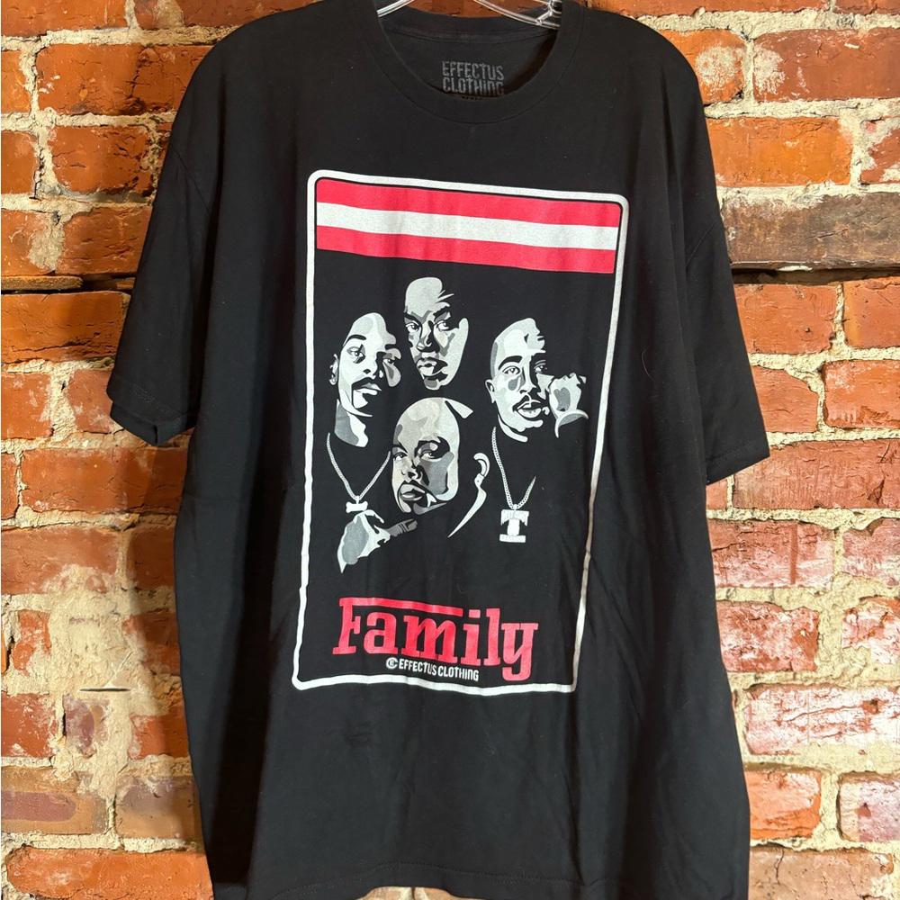West coast 2xlarge black graphic vintage preowned tshirt