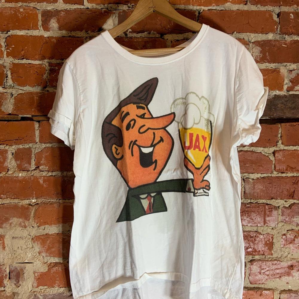 Jax 3xlarge ladies white graphic preowned T-shirt