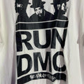 Run DMC Xlarge white graphic vintage T-shirt
