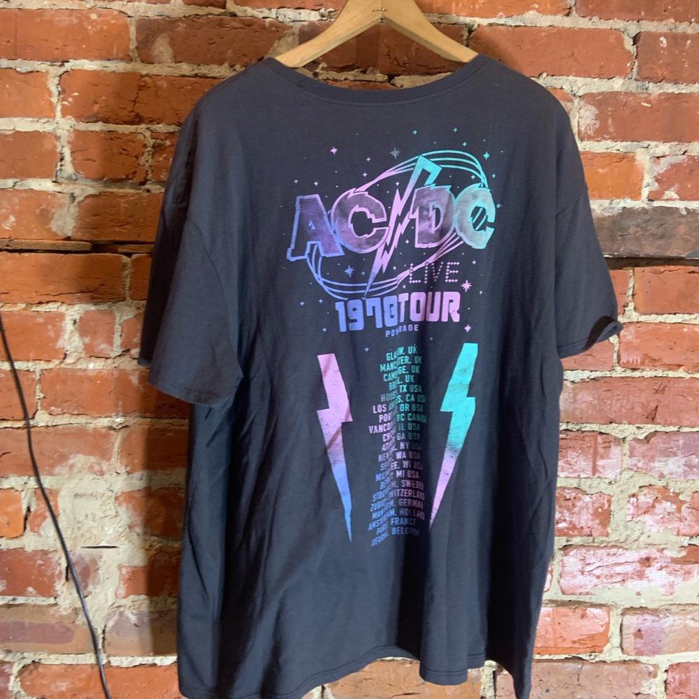 ACDC 3xlarge black graphic preowned T-shirt