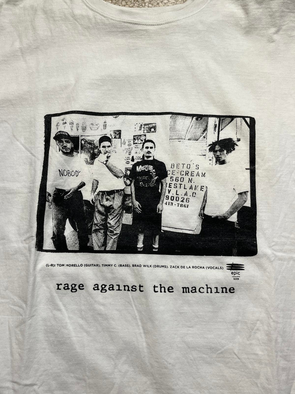 rage against the machine preowned 3XLarge Band T-shirt
