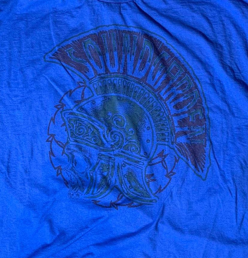 Soundgarden PreOwned Blue XXL Shirt