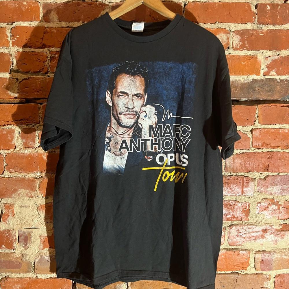 Marc Anthony xlarge black graphic vintage preowned tshirt