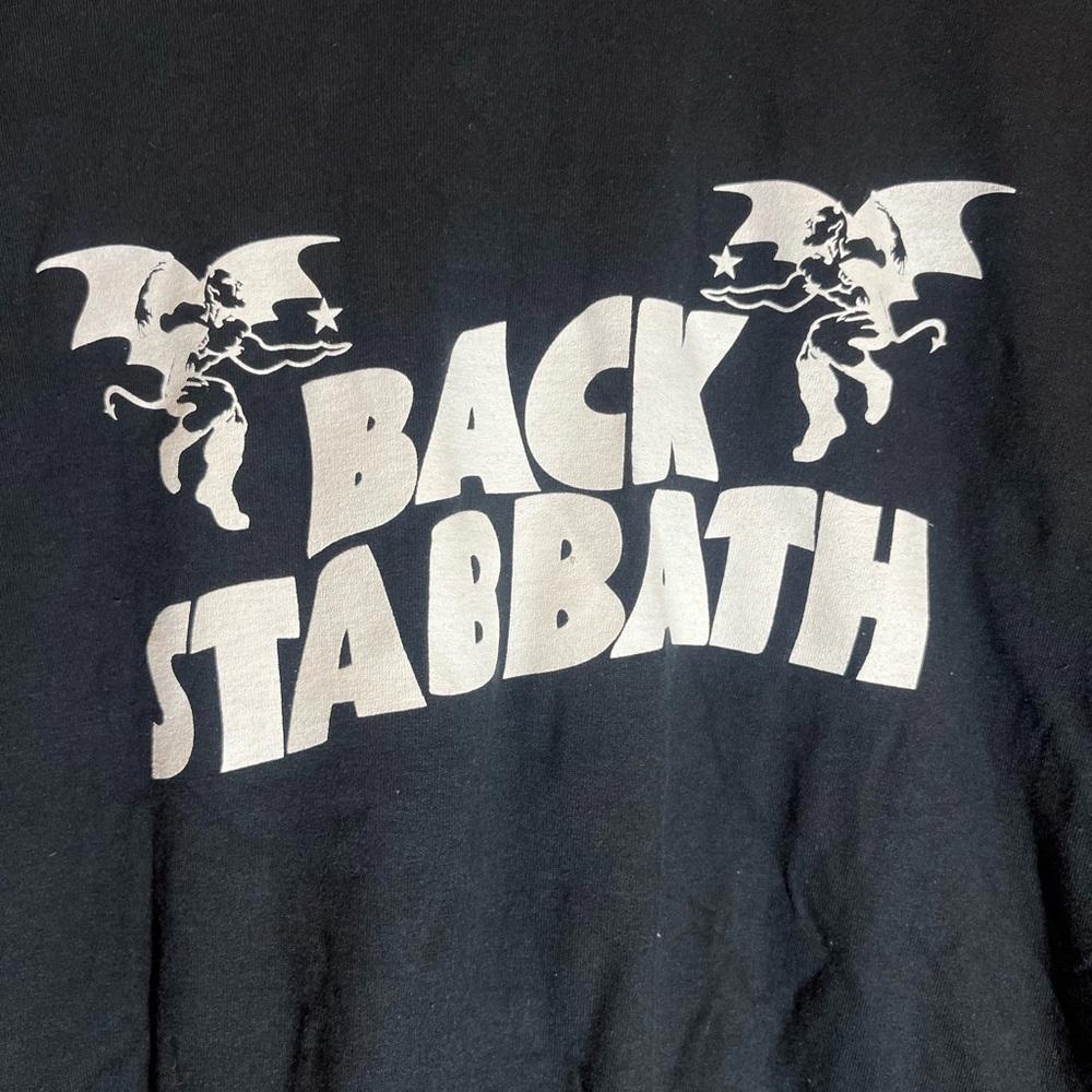 Back Stabbath xlarge black graphic new with tags tshirt
