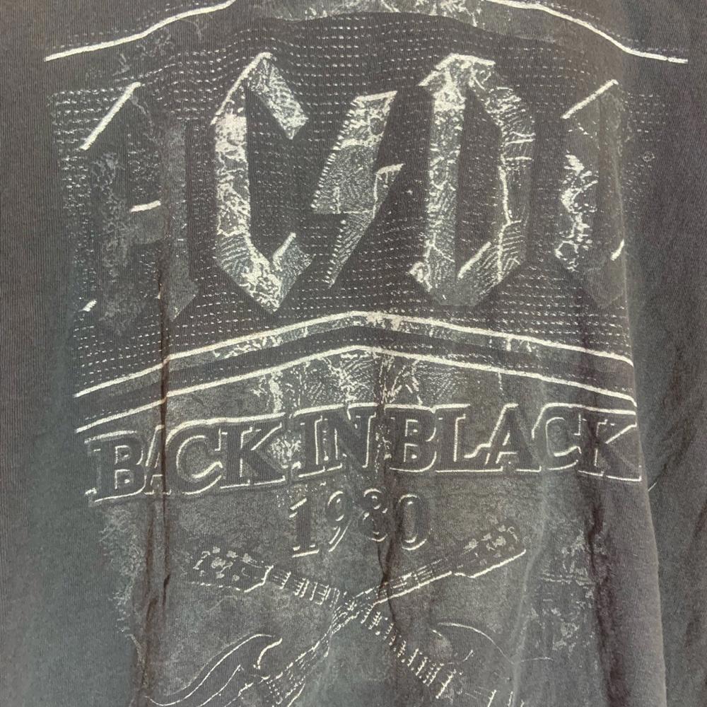ACDC medium black graphic vintage T-shirt