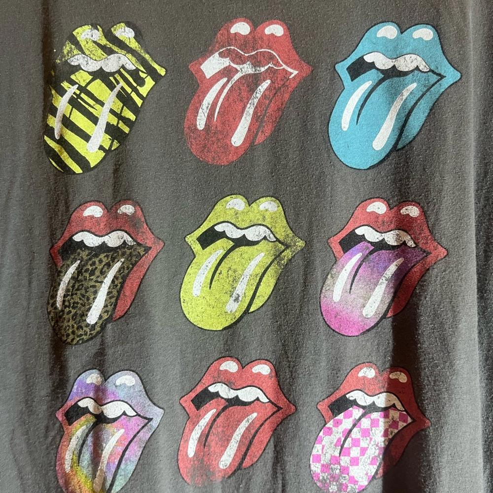 Rolling Stones xlarge grey graphic vintage preowned tshirt