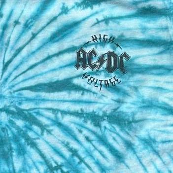 ACDC 1976 tour Preowned Large T-shirt