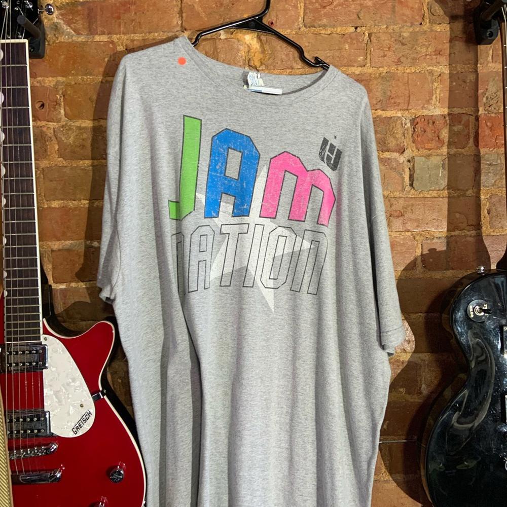 Jam nation 3xlarge grey graphic T-shirt