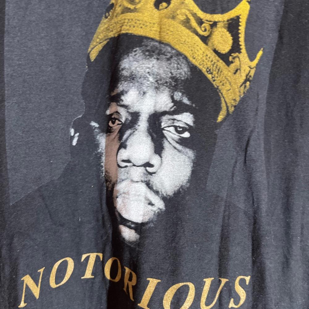 Biggie smalls 2xlarge black graphic vintage preowned tshirt