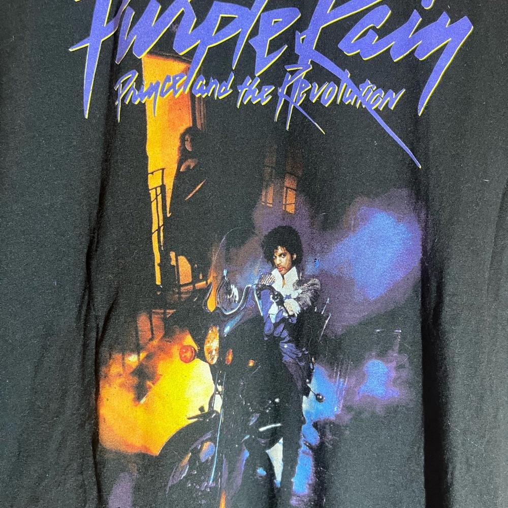 Prince 2xlarge black graphic vintage preowned tshirt