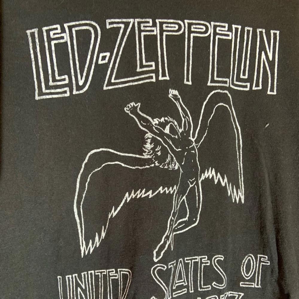 LEd zeppelin Xlarge black graphic vintage T-shirt