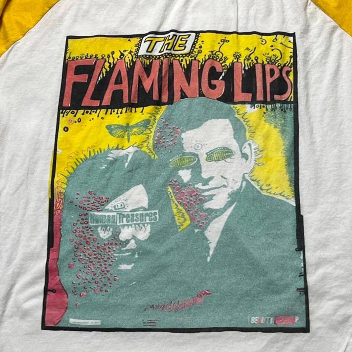 The Flaming Lips Preowned XL 3/4 Sleeve T-shirt