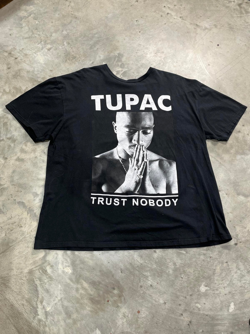 Tupac Preowned 2XL Band T-shirt