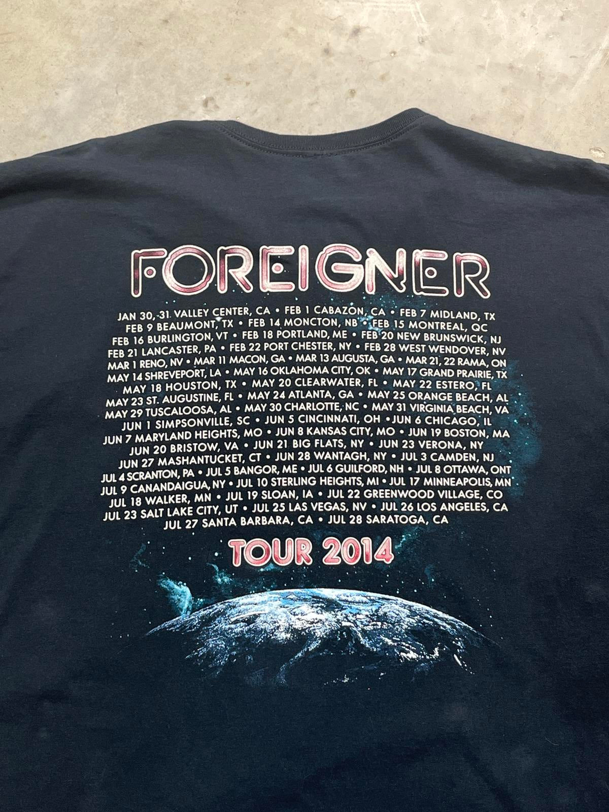 Foreigner Preowned 3XL Band T-shirt