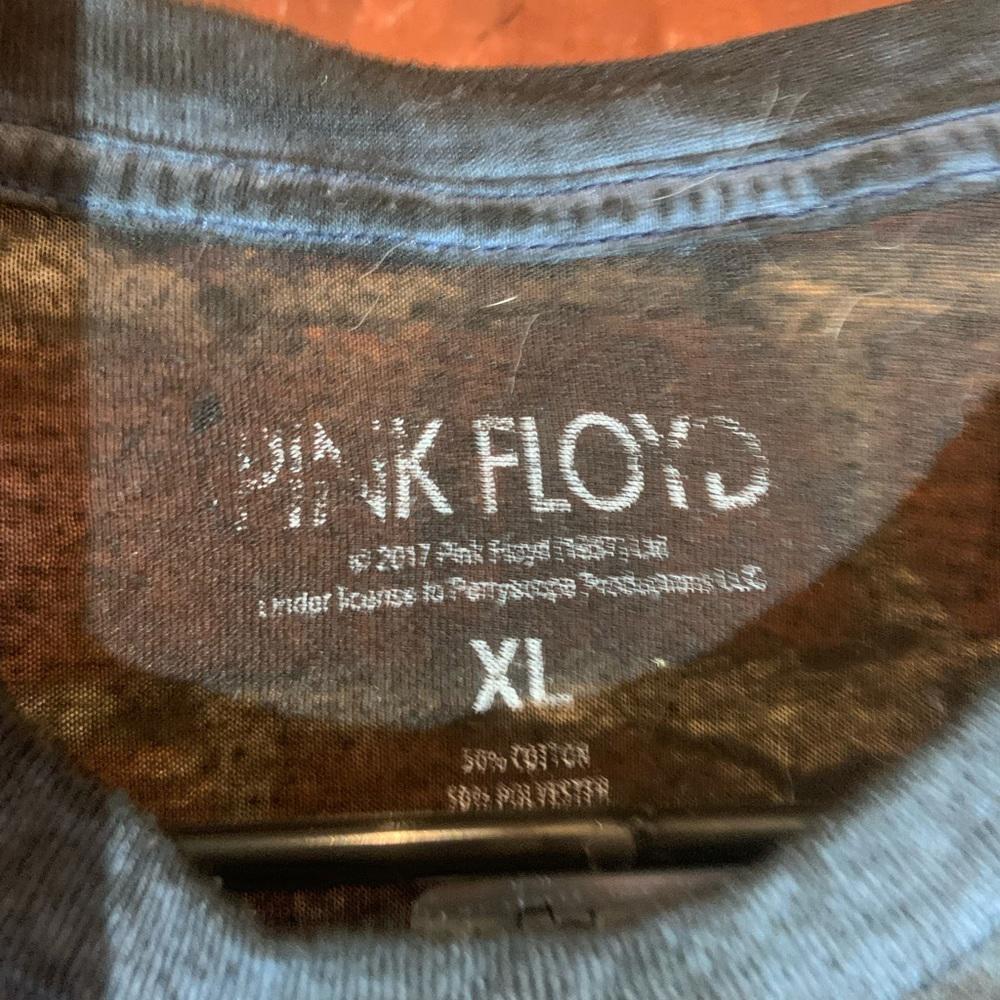 PInk Floyd Xlarge black graphic vintage thin T-shirt