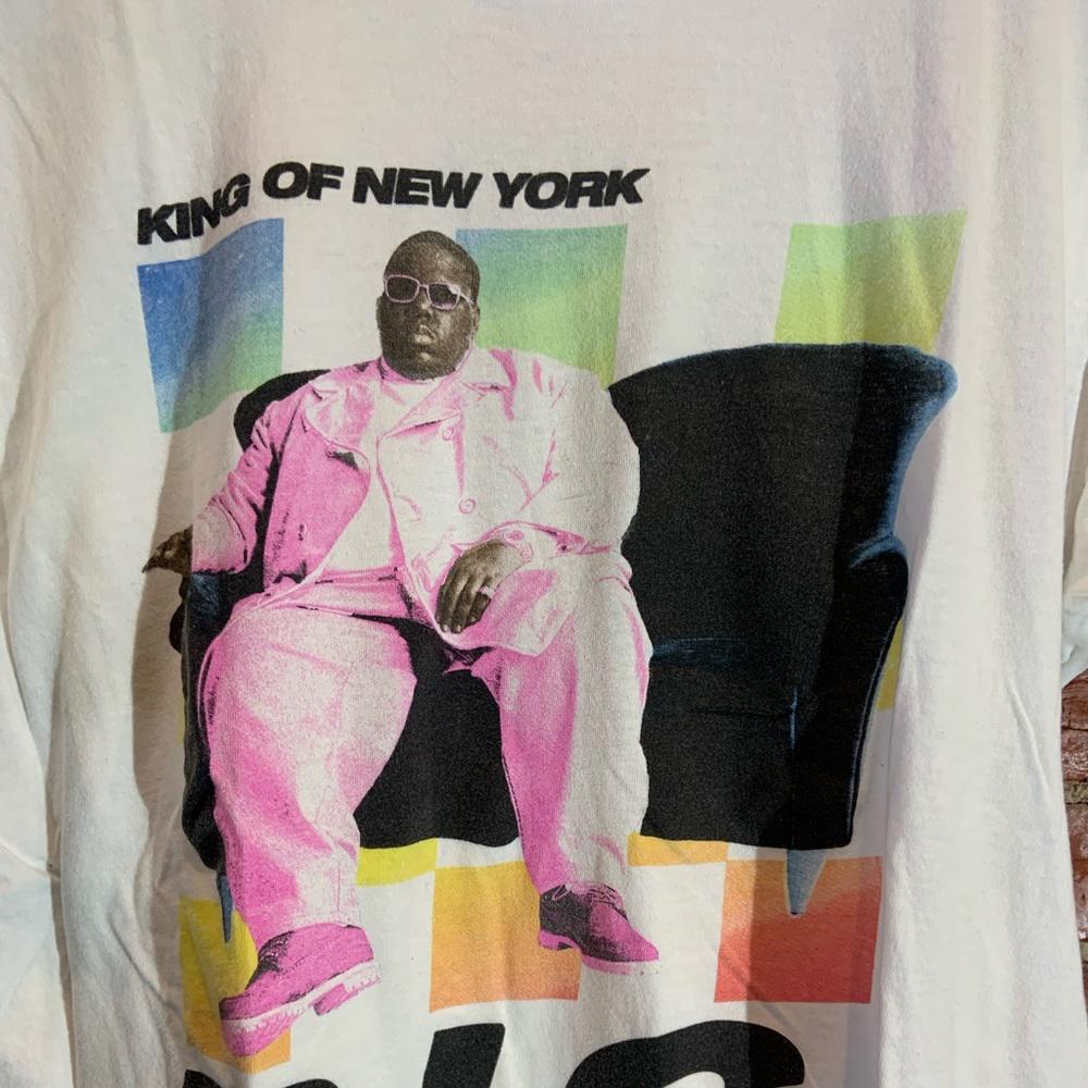 Biggie smalls white Xlarge graphic vintage T-shirt
