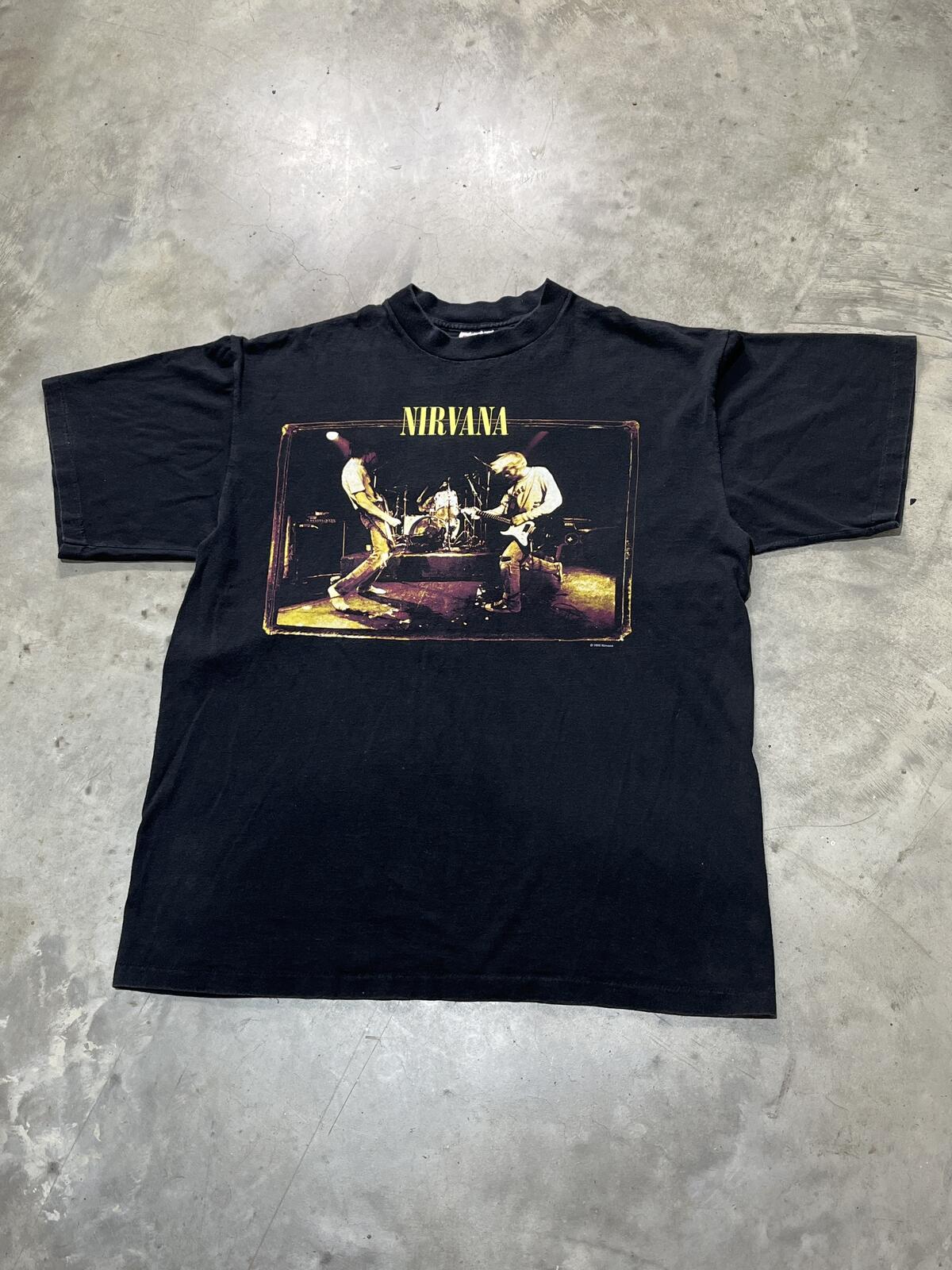 Vintage Nirvana 1996 From The Muddy Banks Of Wishkah Preowned XL T-shirt