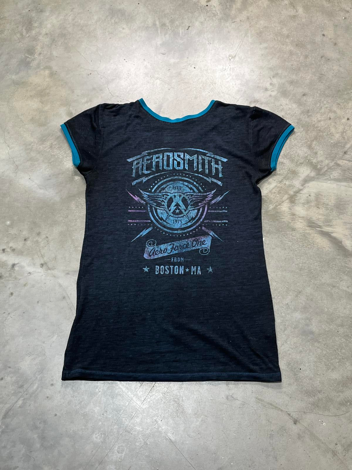 Aerosmith Preowned Small Ringer T-shirt
