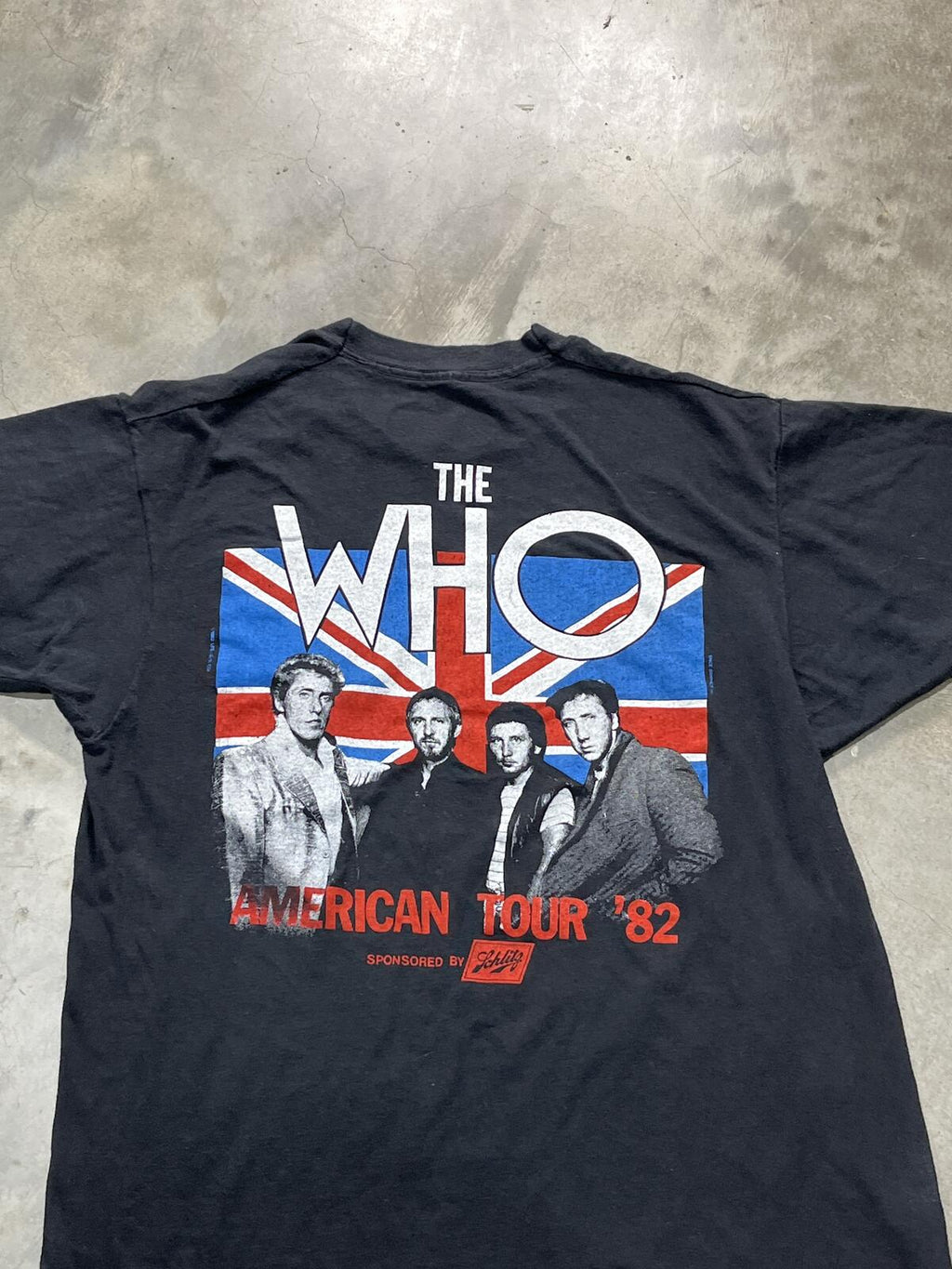 Vintage The Who 1982 Preowned XL T-shirt
