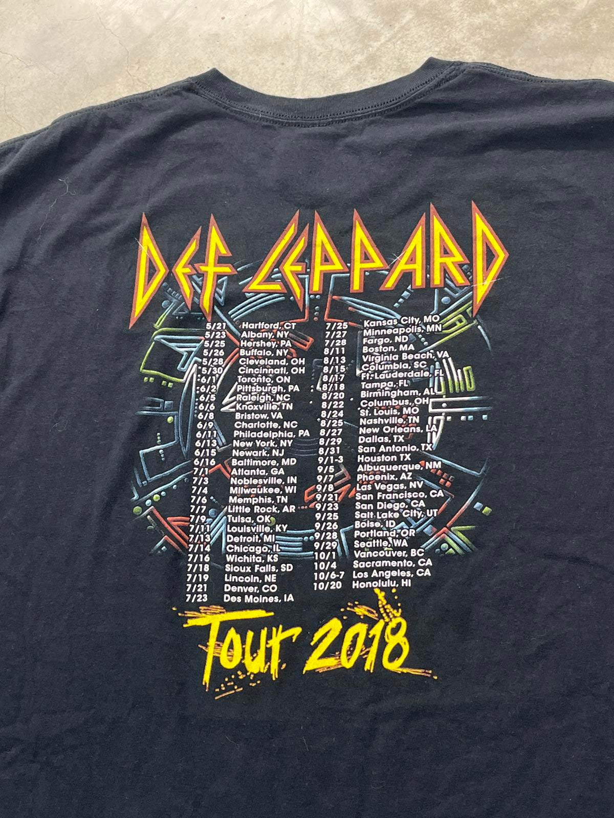Def Leppard Preowned 3XL T-shirt