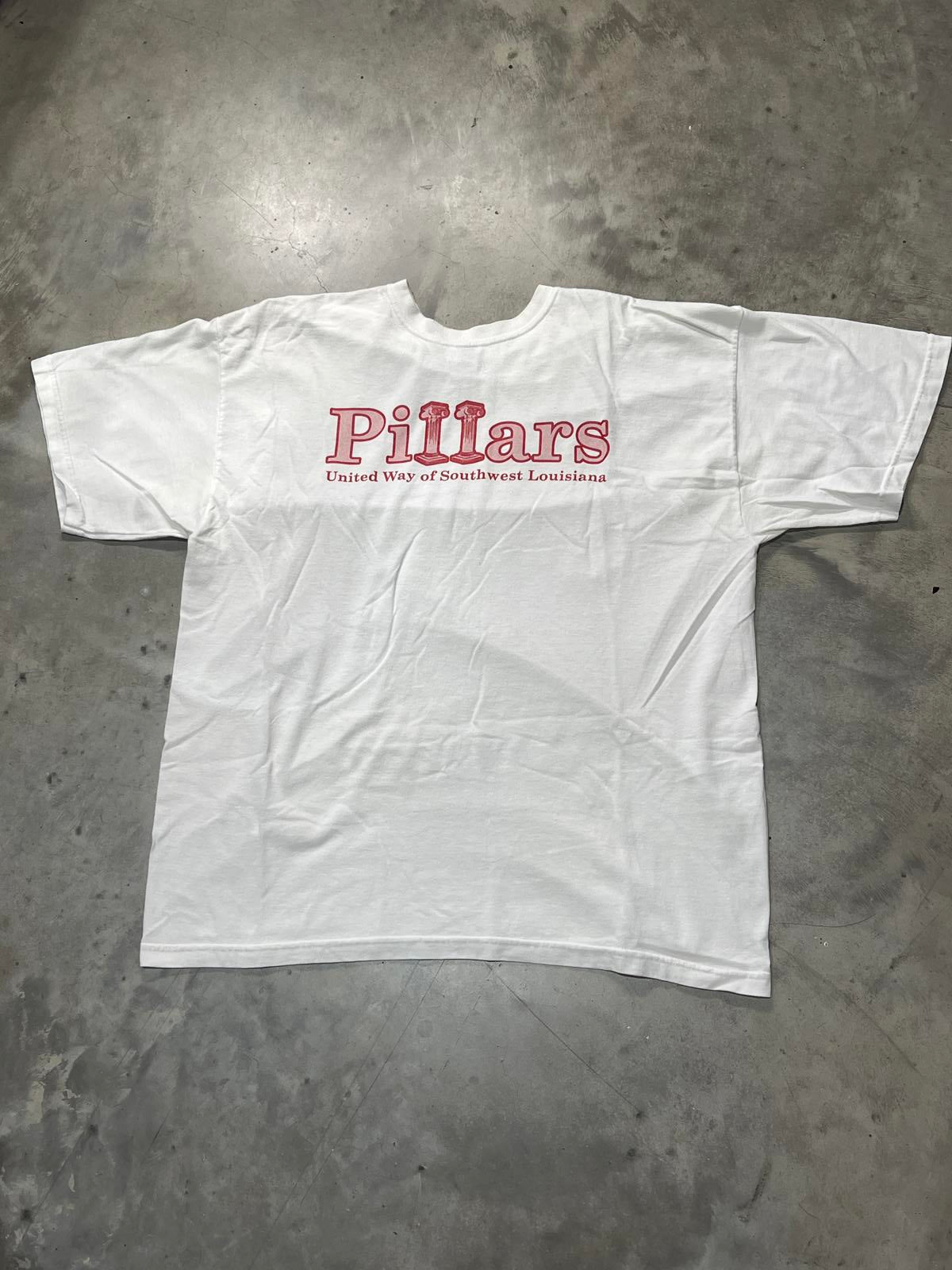 Pillars United Way Of SWLA Preowned XL T-Shirt