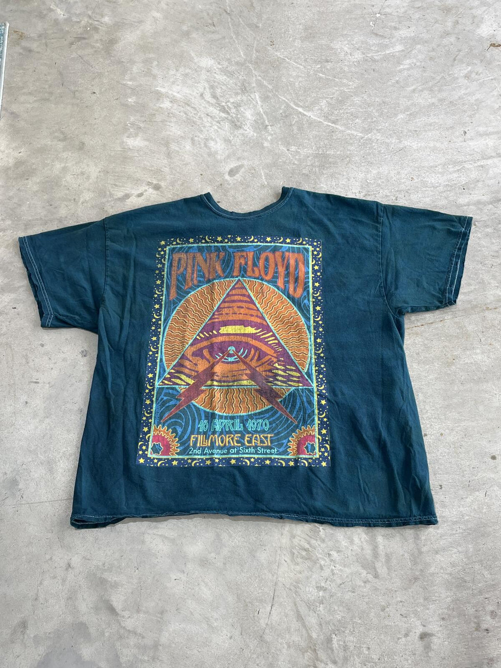 Pink Floyd Preowned XL Tie Dye T-shirt