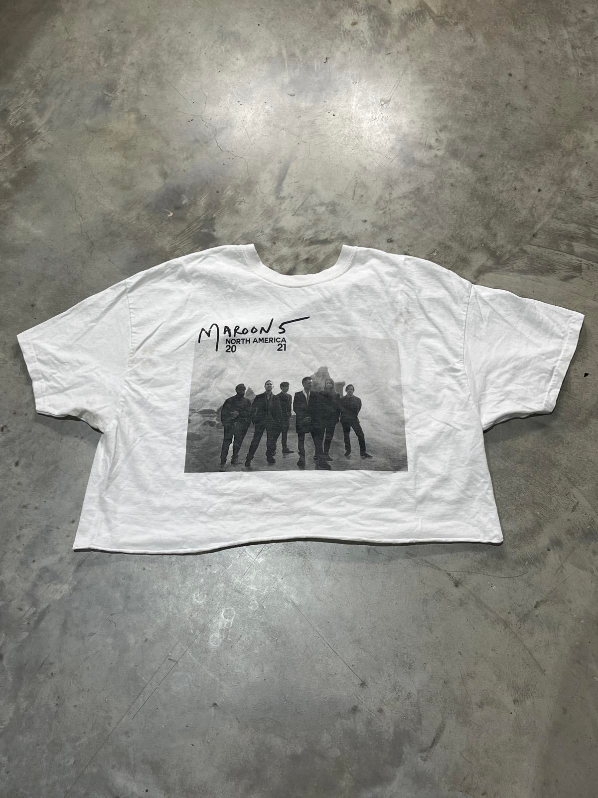 Maroon 5 Preowned XL Cropped T-shirt