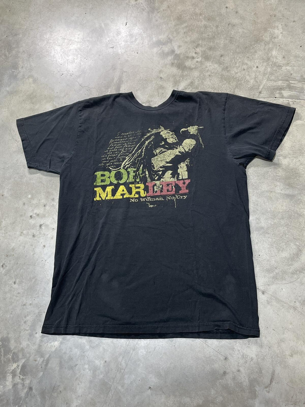 Bob Marley Preowned XL T-shirt