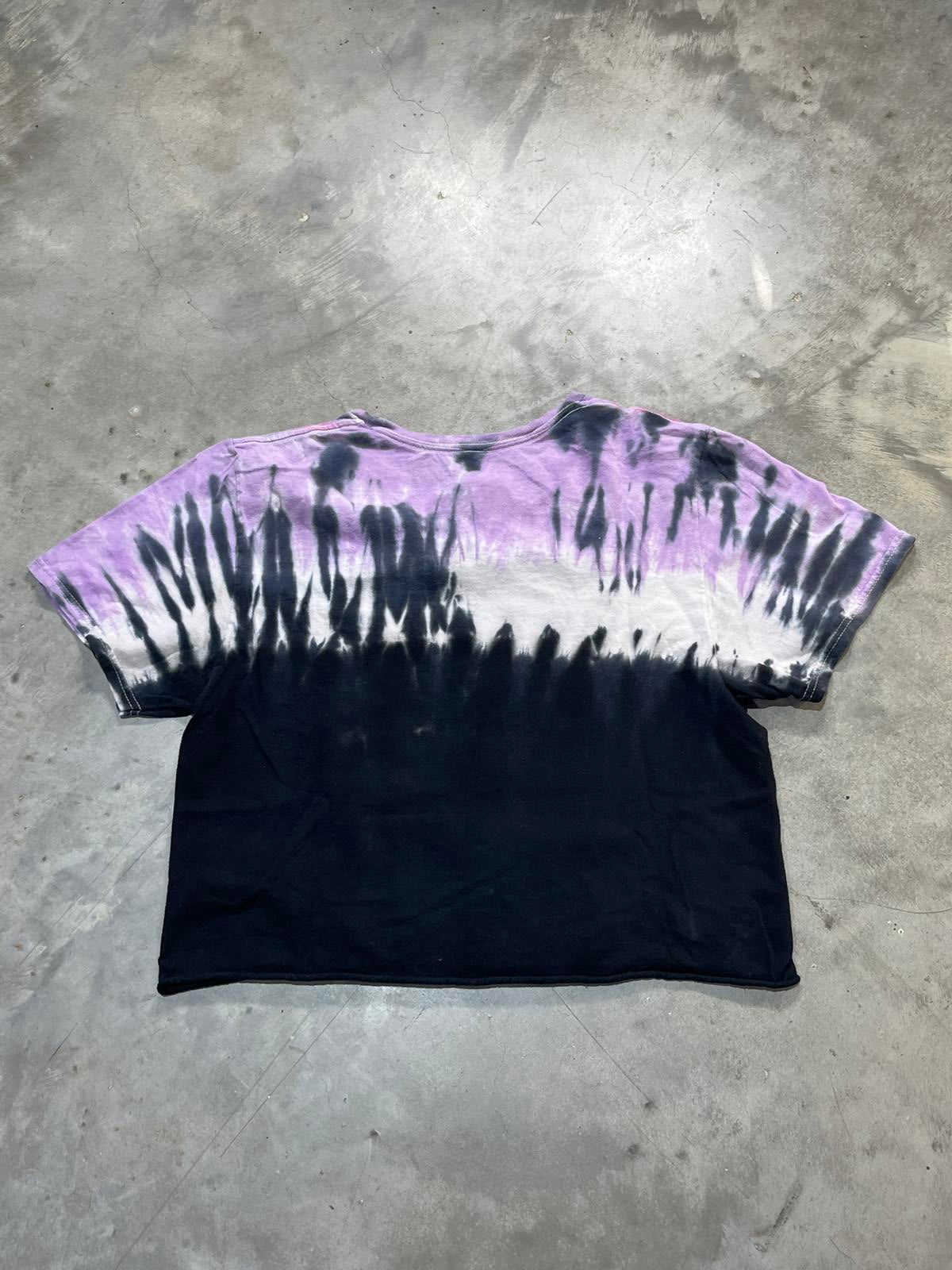 Aaliyah Preowned Medium Tie Dye Cropped T-shirt