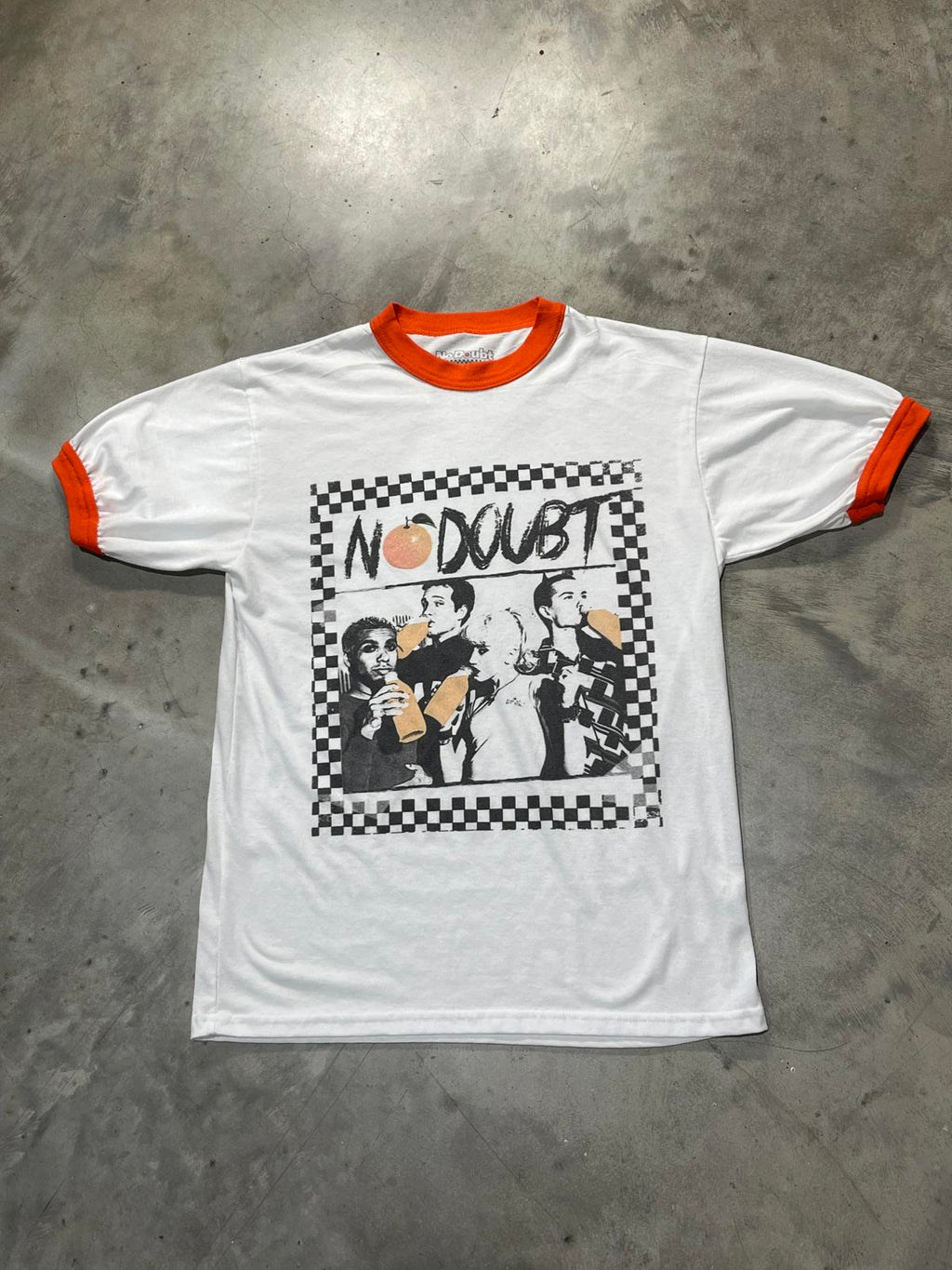 No Doubt Preowned Medium Ringer T-shirt