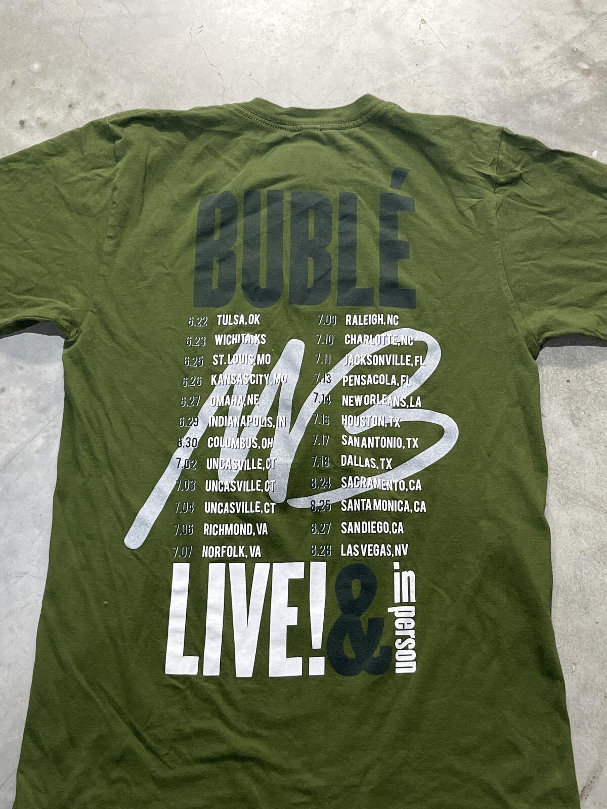 Michael Bublé Preowned Small T-shirt