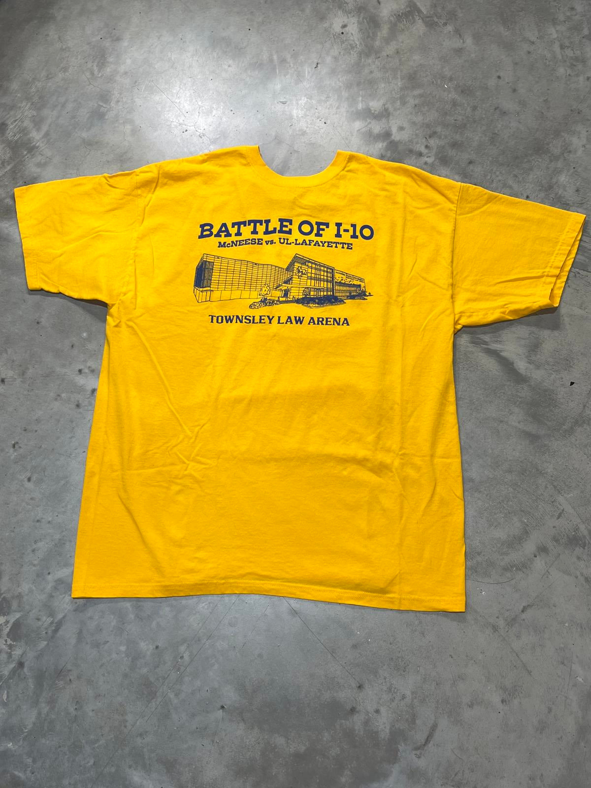 Battle Of I-10 McNeese VS. UL Preowned XL T-shirt