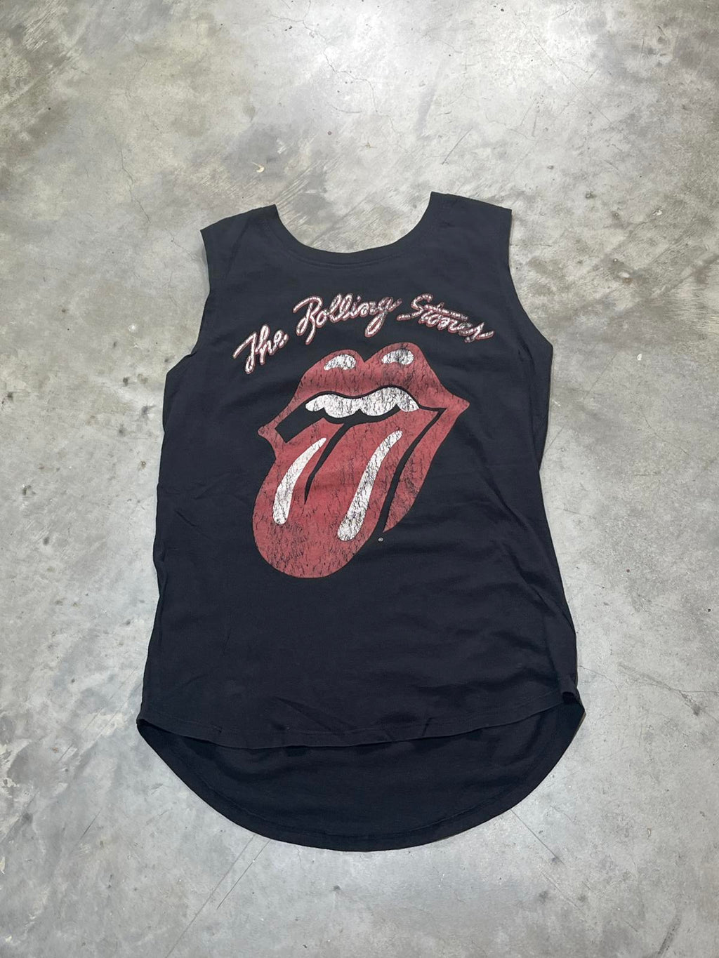 The Rolling Stones Preowned Medium Tank Top T-shirt