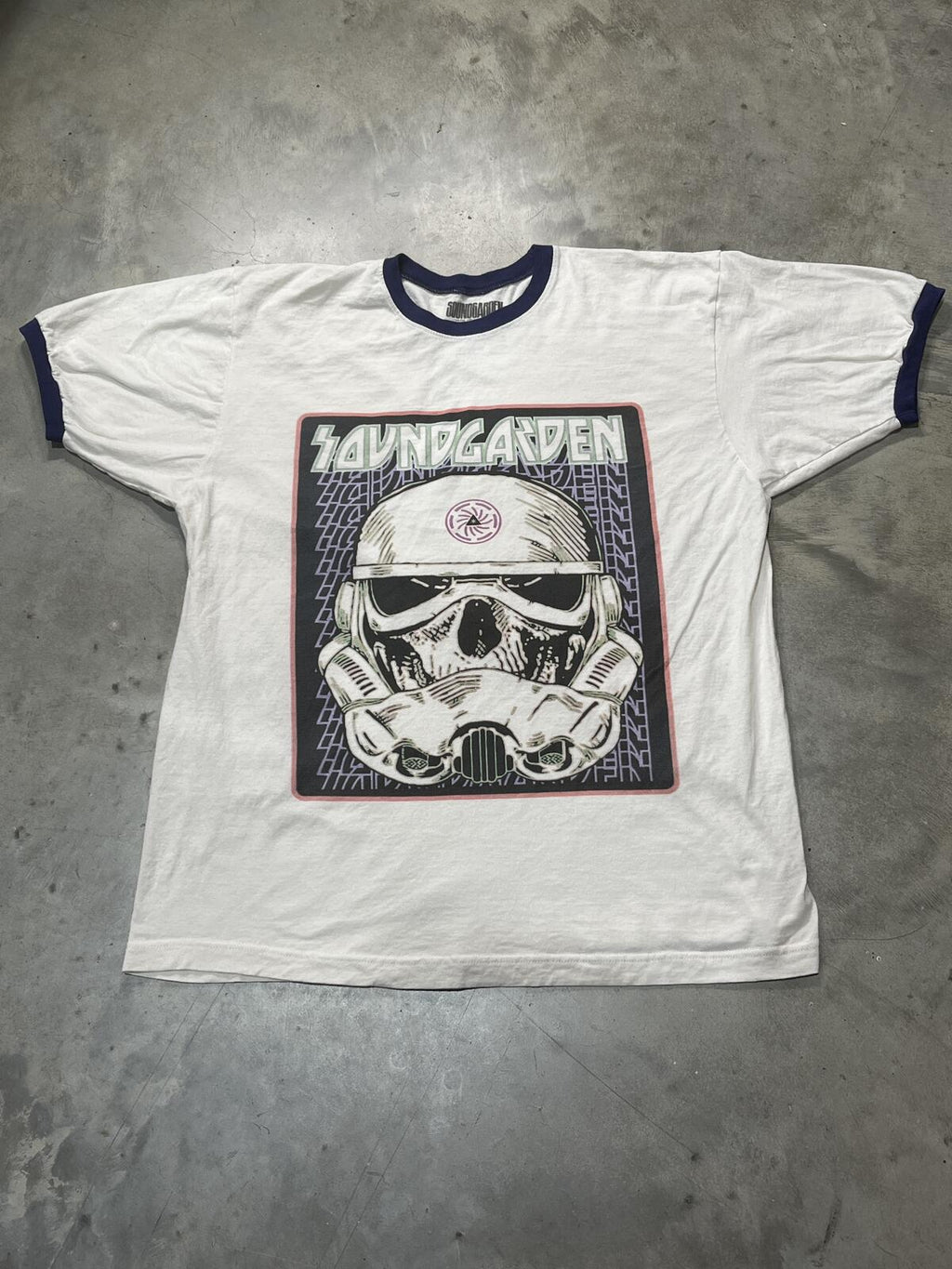 Soundgarden Preowned XL Ringer T-shirt