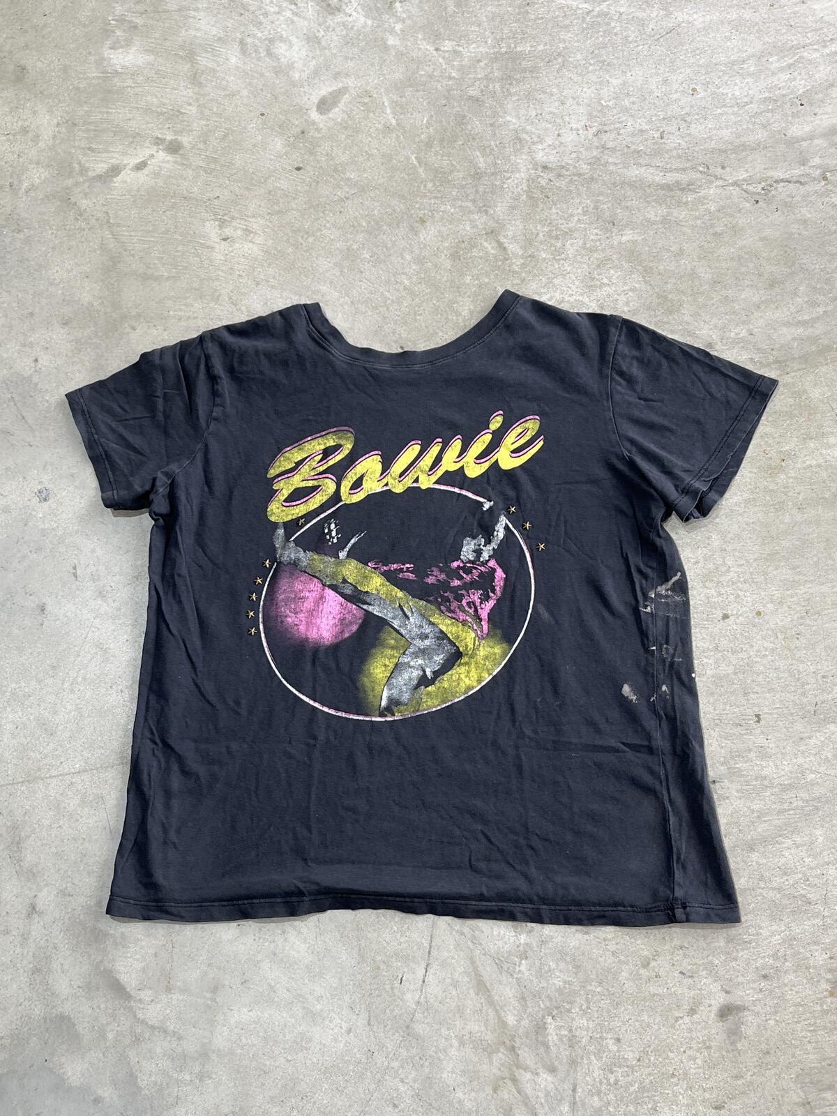 David Bowie Preowned Large T-shirt