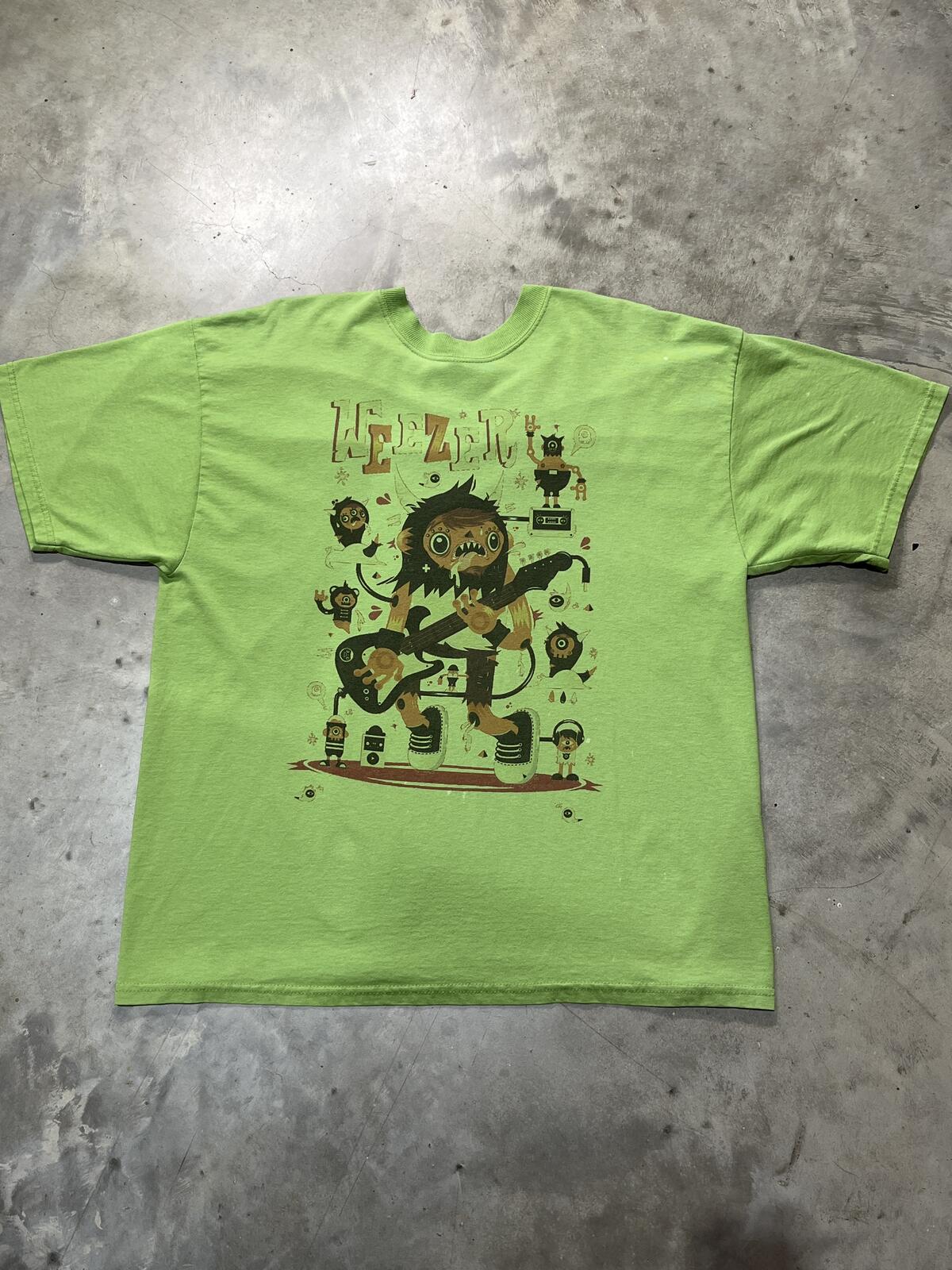Weezer Preowned XL T-shirt