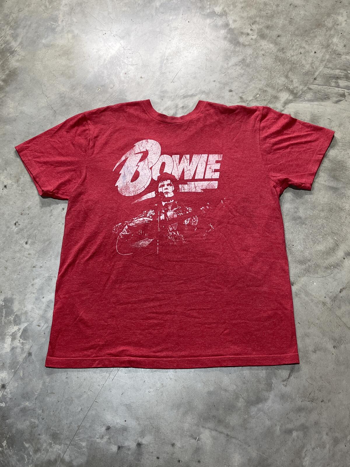 David Bowie Preowned Large T-shirt
