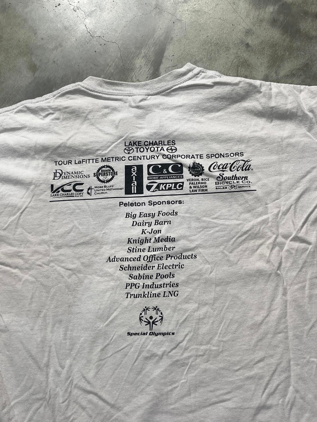2016 Tour Lafitte Lake Charles, La Preowned XL T-Shirt